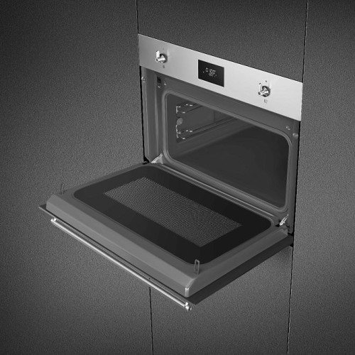 Компактный дух.шкаф с функцией СВЧ SMEG SO4301M0X