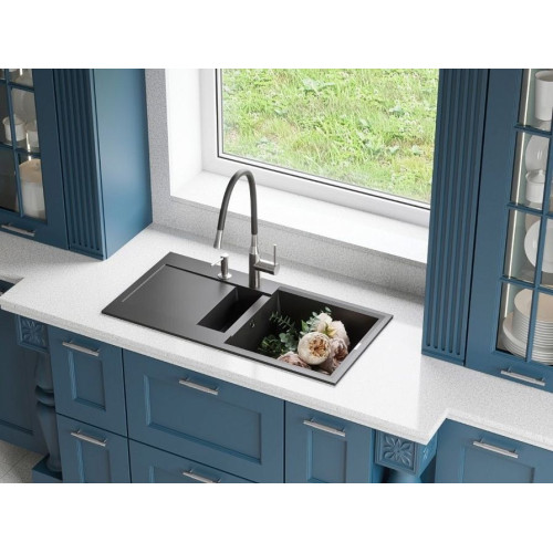 Кухонная мойка OMOIKIRI Sakaime 86-2-WH(арт.4993129)