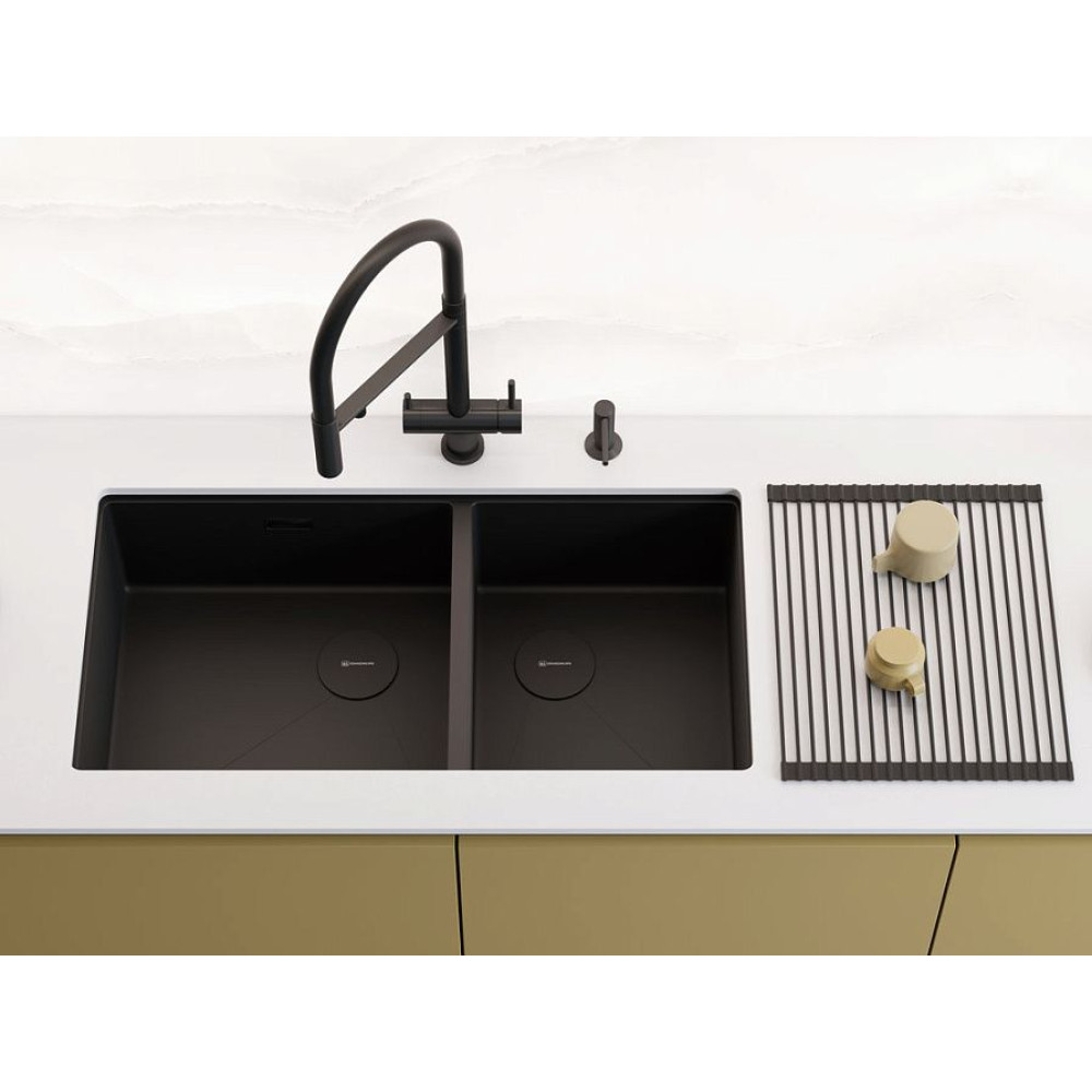 Кухонная мойка OMOIKIRI Taki 85-2-LB-U/IF-IN Side (арт.4997037)