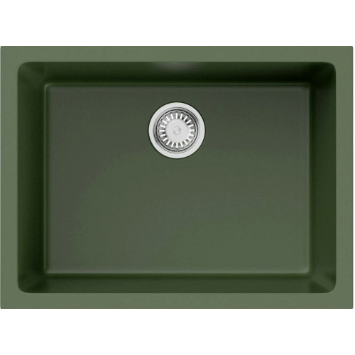 Кухонная мойка OMOIKIRI Okinoshima 61-U/I-OL Natceramic/olive (арт. 4997064)