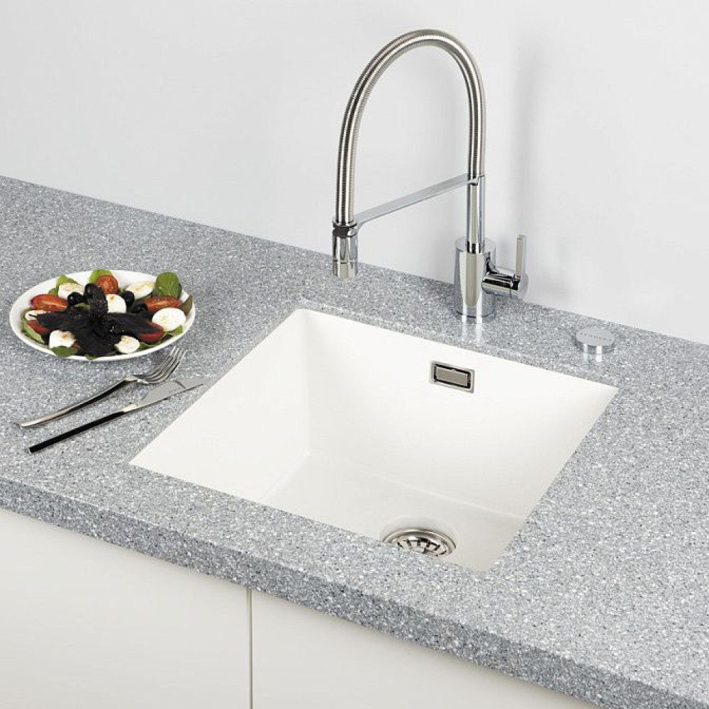 Мойка SCHOCK Brooklyn 50 Cristalite оникс (подстольный монтаж)