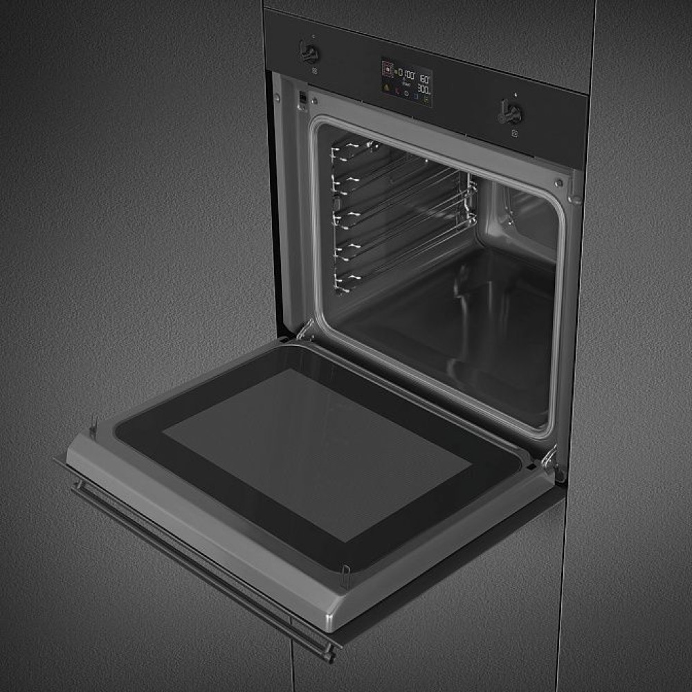 Духовой шкаф с функцией СВЧ SMEG SO6302M2N