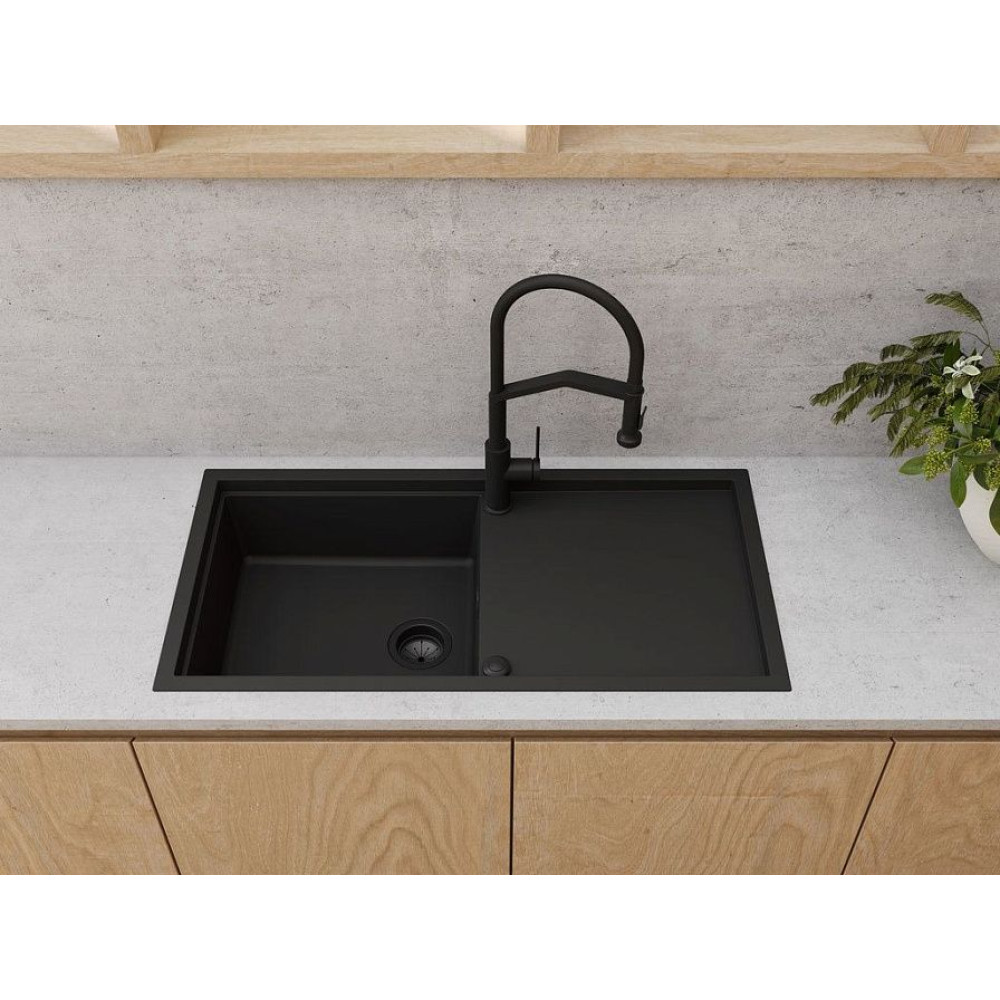 Кухонная мойка OMOIKIRI Sintesi 100-GR Artceramic/Leningrad grey