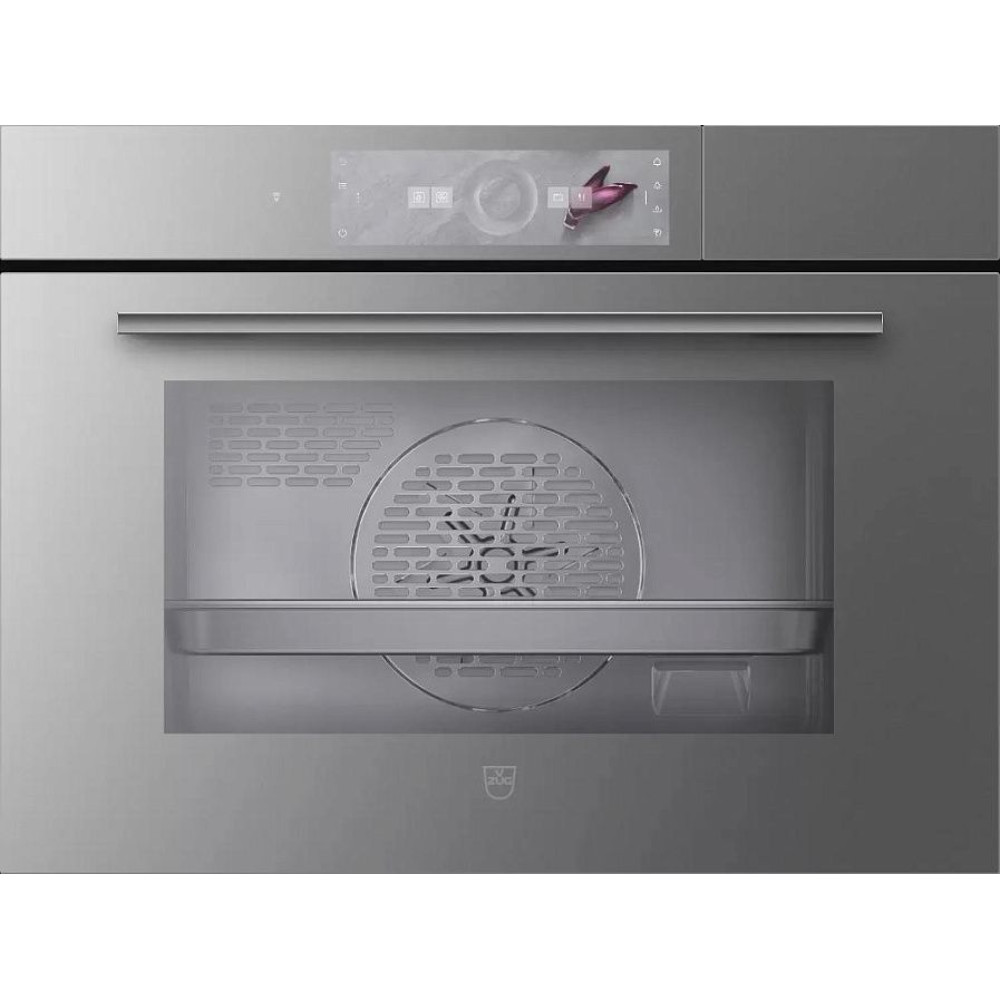 Паровой шкаф V-ZUG CombiSteamer V6000 45 платиновое стекло CS6T-23032