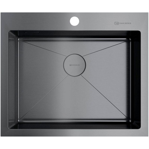 Мойка Omoikiri Akisame 59-GM нерж.сталь/вороненая сталь(арт.4973096)