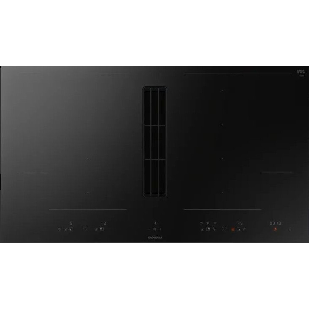 Индукционная стеклокерамич. панель с вытяжкой Gaggenau CV492105