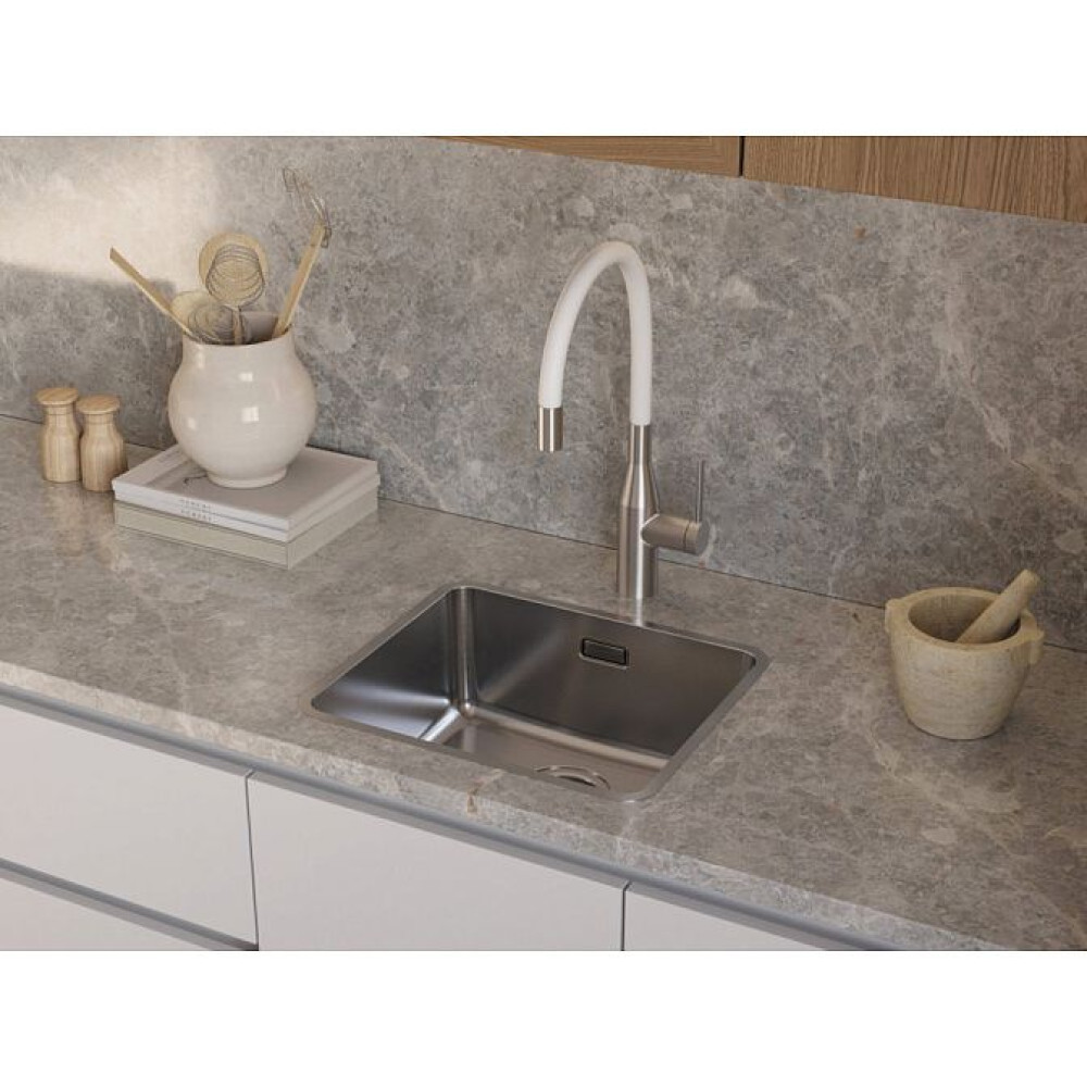 Кухонная мойка OMOIKIRI Omi 43-U/I-IN Ultra Mini нерж.сталь/нержавеющая сталь