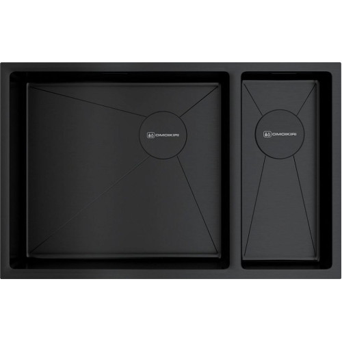 Кухонная мойка OMOIKIRI Taki 69-2-U/IF-GB-L Side (арт.4997050)