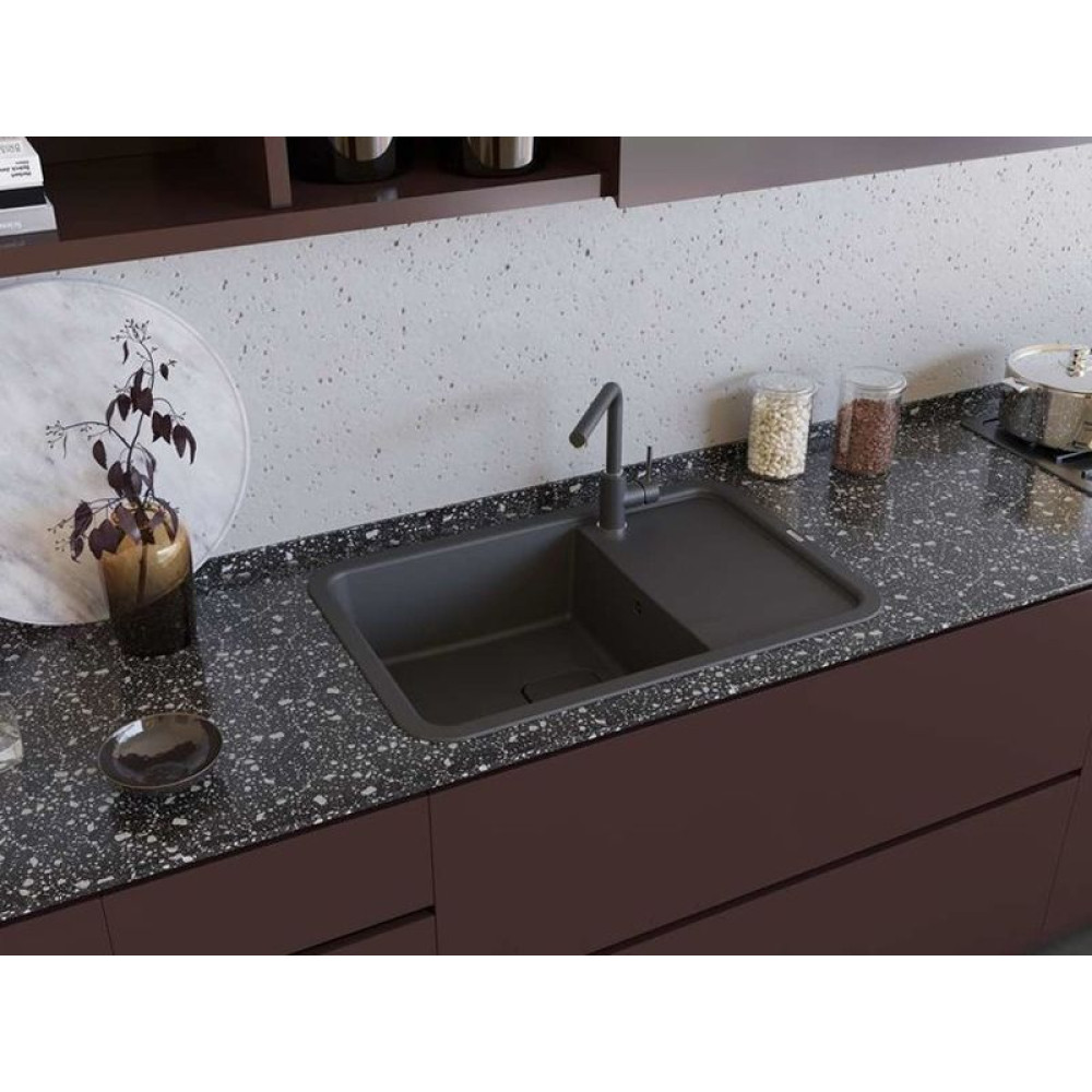 Мойка Omoikiri Tasogare 86-DC Artgranit/темный шоколад(арт.4993468)