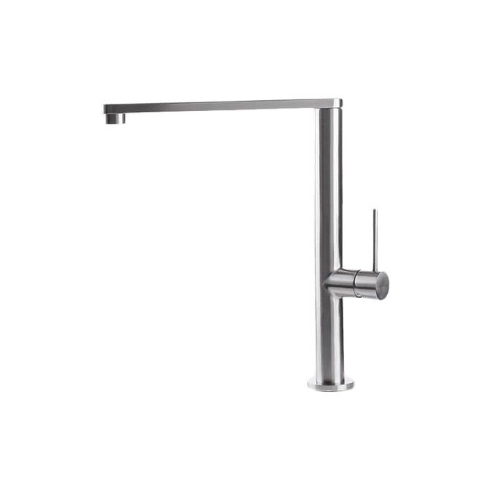 Смеситель Falmec PURE STEEL FLAT INOX (однорычажный, сталь)