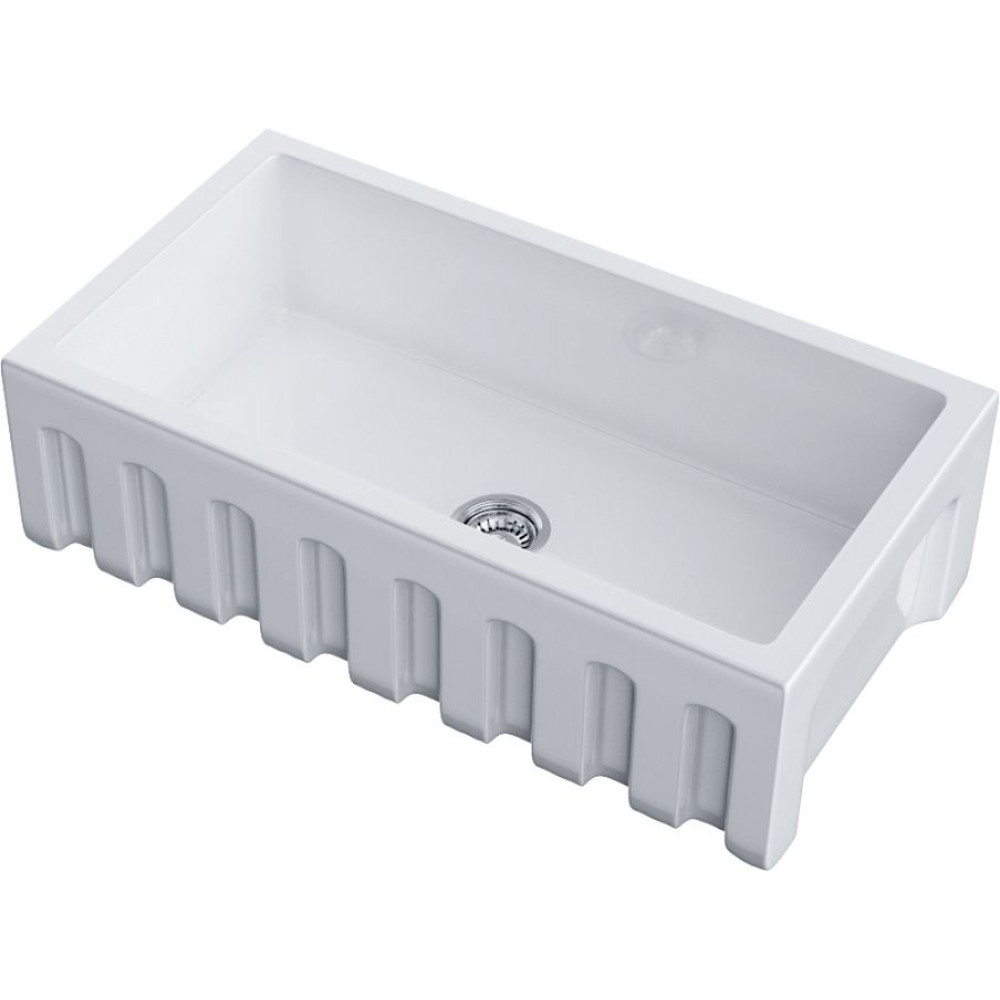 Кухонная мойка OMOIKIRI Mikura 83-WH Glossy Natceramic/белый (арт.4993259)