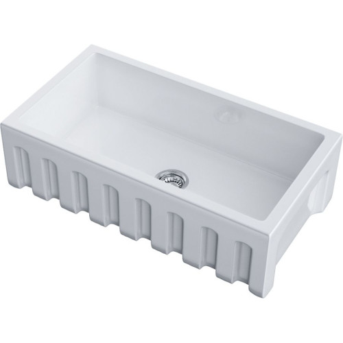 Кухонная мойка OMOIKIRI Mikura 83-WH Glossy Natceramic/белый (арт.4993259)