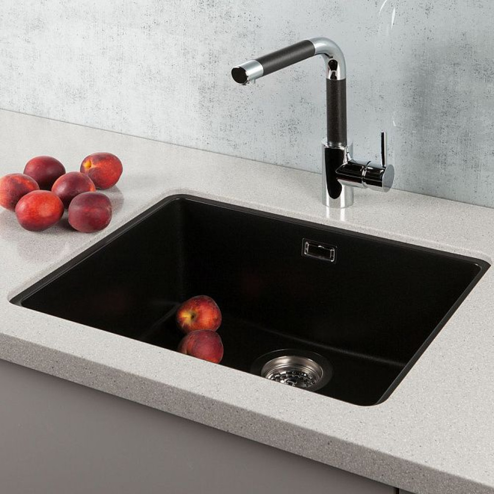 Мойка SCHOCK Soho 60 (N-100) Cristadur 550x430 (подстольный монтаж) магма