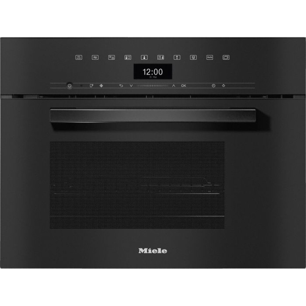 Встраиваемая пароварка с СВЧ Miele DGM 7440 OBSW