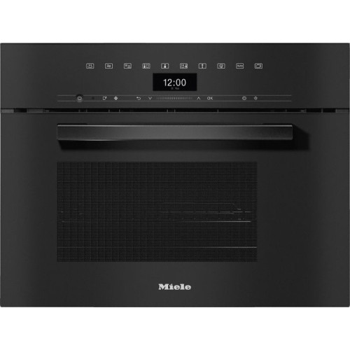 Встраиваемая пароварка с СВЧ Miele DGM 7440 OBSW