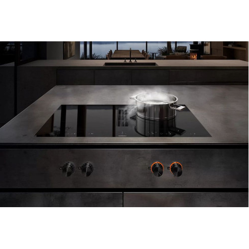 Индукционная стеклокерамич. панель с вытяжкой Gaggenau CV482105