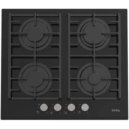 Газовая стеклянная варочная панель Korting HGG 6805 CN