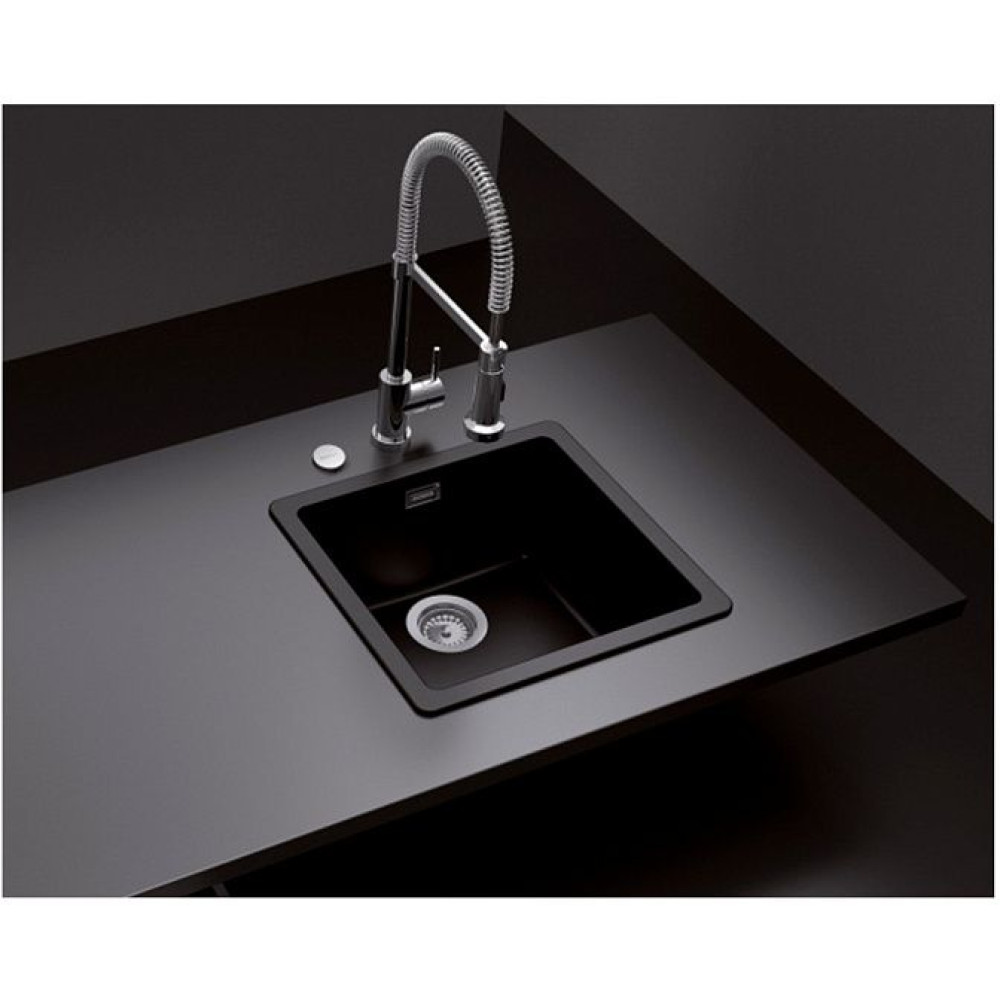 Мойка SCHOCK Soho 50 (N-100S) Cristadur 450x430 серебристый камень