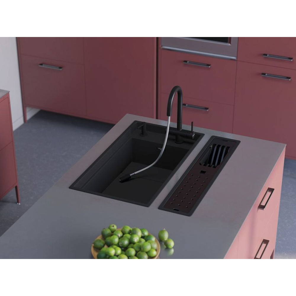 Мойка Kinaru PRO 86-U/I-WH Artceramic/белый(арт.4997026)