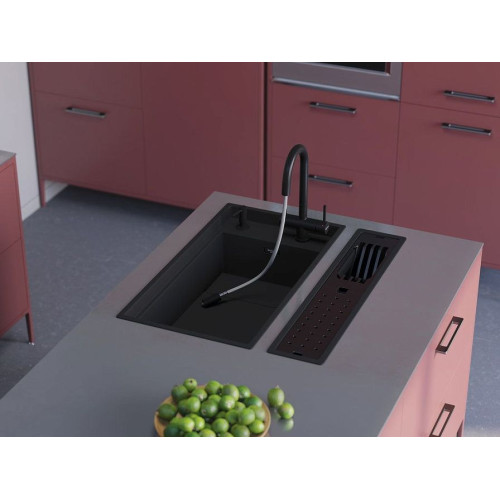 Мойка Kinaru PRO 86-U/I-WH Artceramic/белый(арт.4997026)