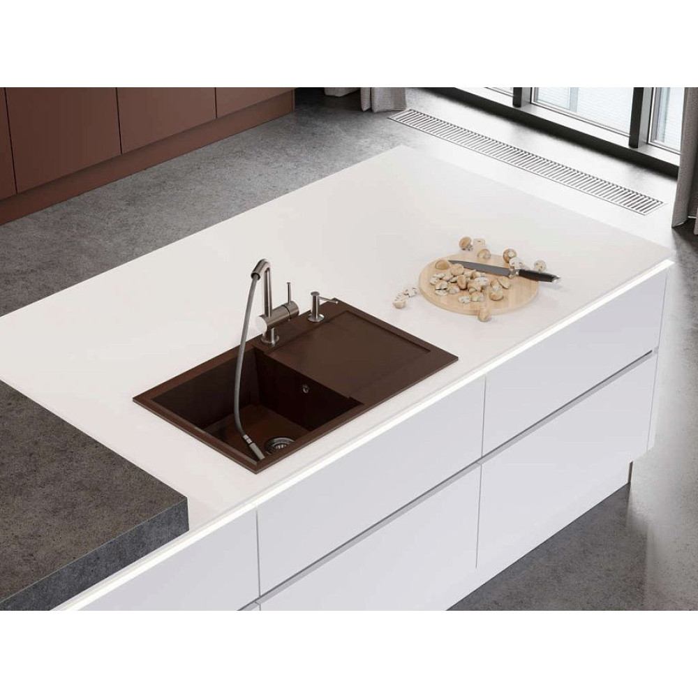 Кухонная мойка OMOIKIRI Sakaime 79-ES Tetogranit/эспрессо