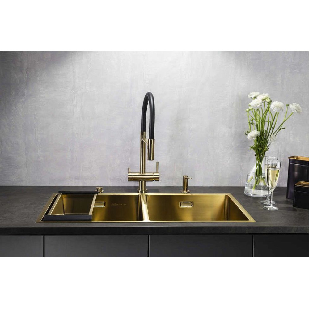 Кухонная мойка OMOIKIRI Taki 86-2-U/IF-IN(арт.4993791)