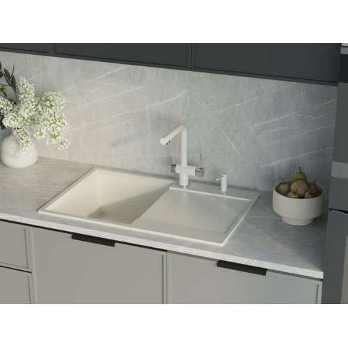 Кухонная мойка OMOIKIRI Daisen 78T-WH(арт.4993522)