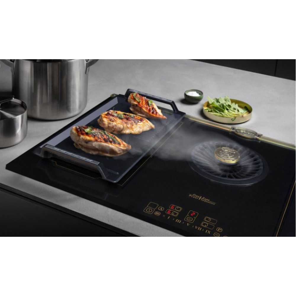 Индукционная варочная поверхность с вытяжкой Kaiser KCT 9365 IEm