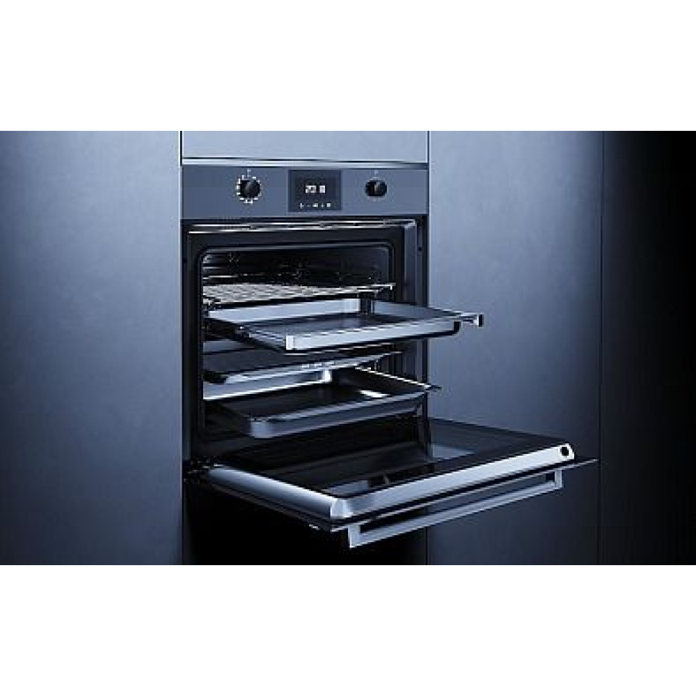 Духовой шкаф с паром Kuppersbusch BD 6340.0 S3 Silver Chrome