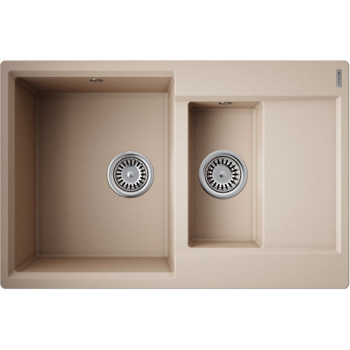 Мойка Daisen 78-2T-SA Tetogranit/бежевый(арт.4993536)