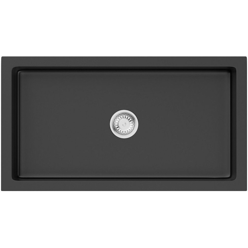 Кухонная мойка OMOIKIRI Mikura 76-BL Natceramic/черный (арт.4997075)