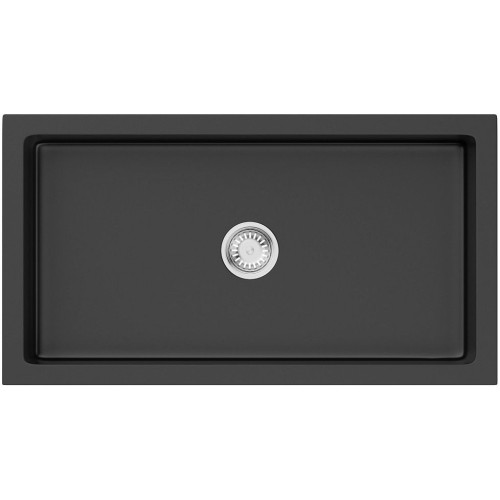 Кухонная мойка OMOIKIRI Mikura 76-BL Natceramic/черный (арт.4997075)