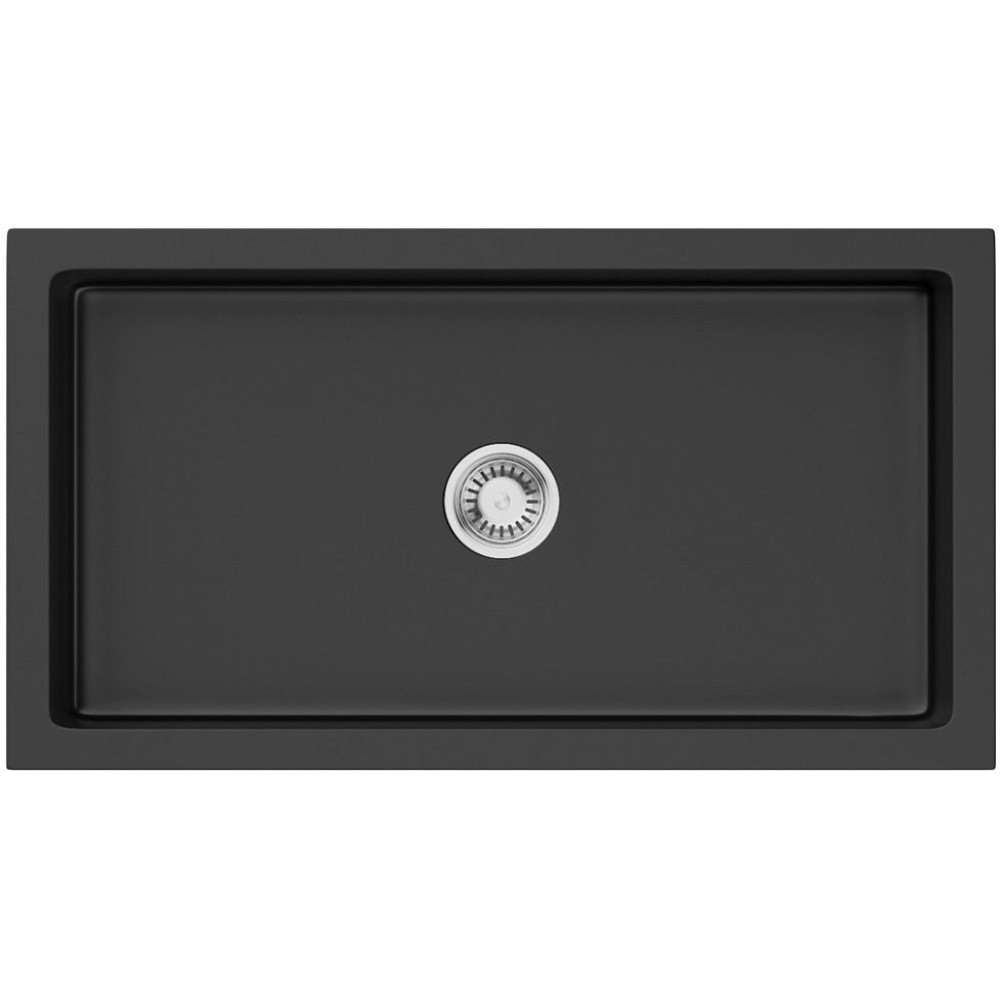 Кухонная мойка OMOIKIRI Mikura 83-BL Natceramic/черный (арт.4997081)