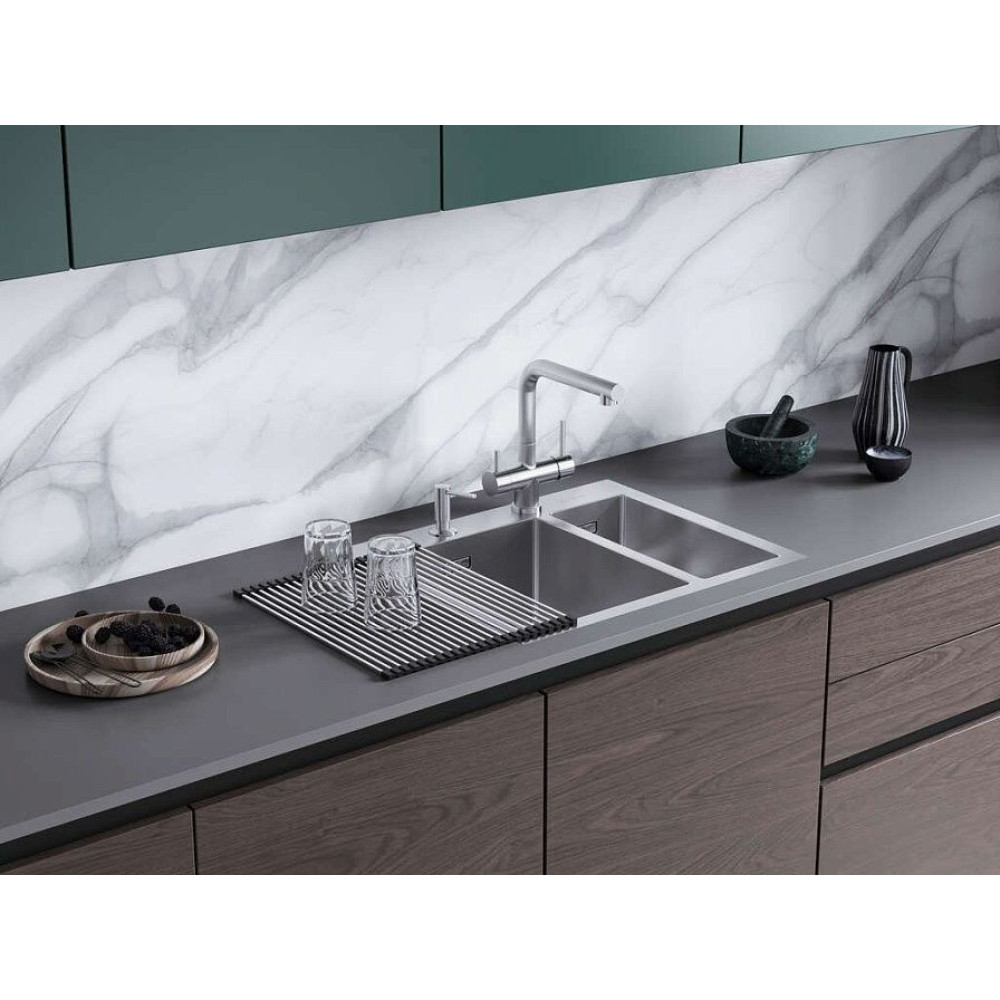 Мойка Akisame 60-2-IN-L нерж.сталь/нержавеющая сталь(арт.4993775)