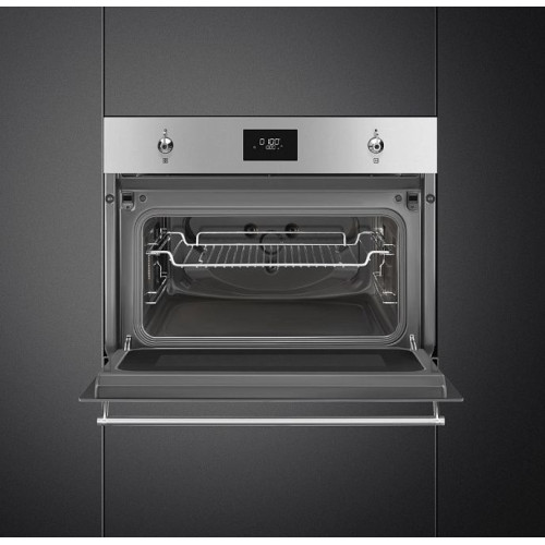 Встраиваемая микроволновая печь Smeg SO4301M0X