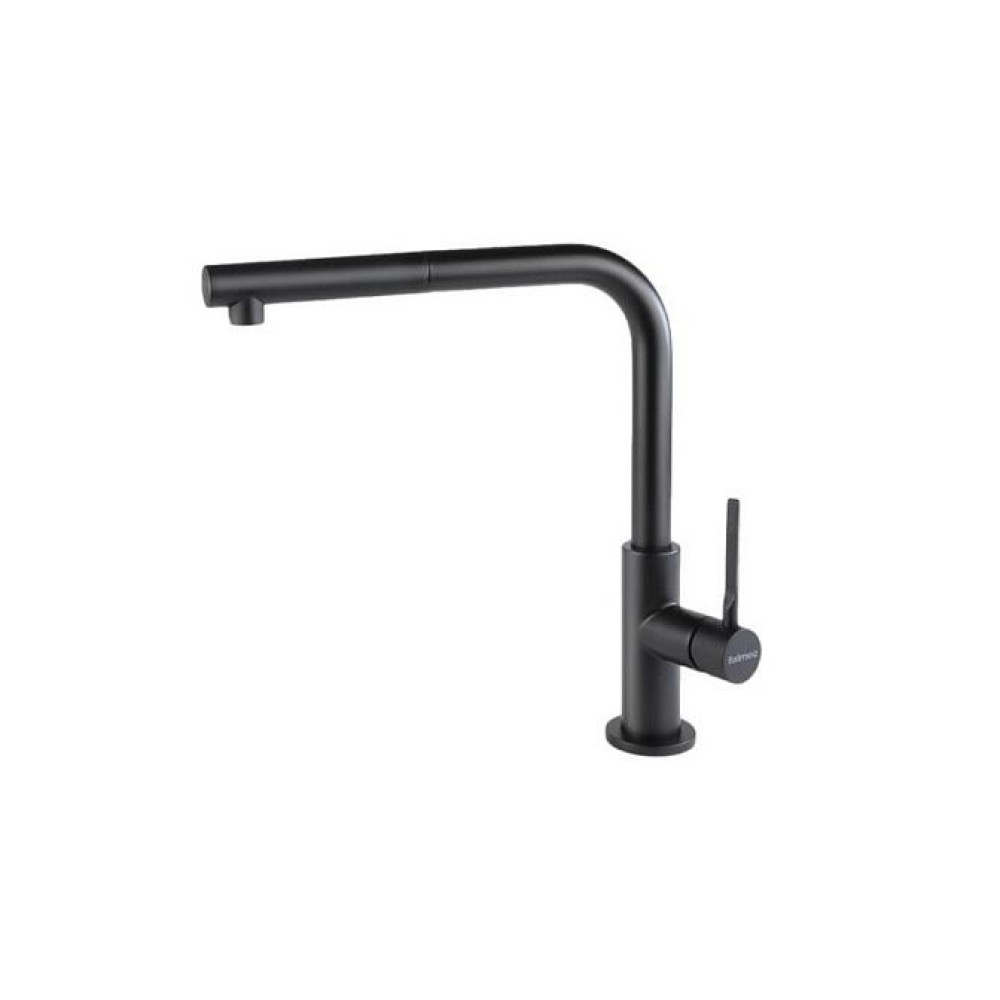 Смеситель Falmec TREVI CORNER MATT BLACK (однорычажный, матовый чёрный)