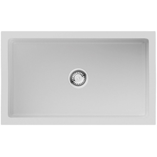 Кухонная мойка OMOIKIRI Mikura 76-WH Glossy Natceramic/белый (арт.4993258)