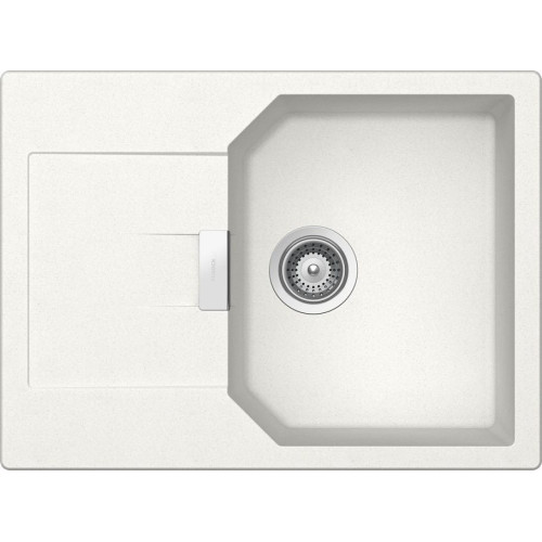 Мойка SCHOCK Manhattan 40 D Cristalite корз.клапан 640x510 альпина