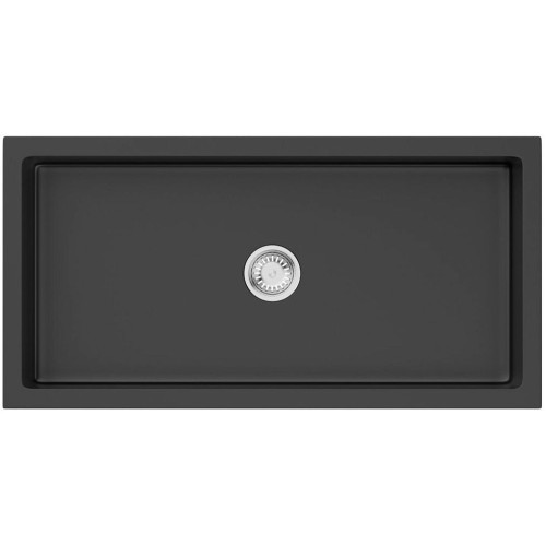 Кухонная мойка OMOIKIRI Mikura 91-BL Natceramic/черный (арт.4997087)