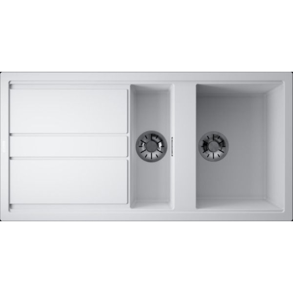 Мойка Kitagawa 100-2-WH Artceramic/белый(арт.4993803)