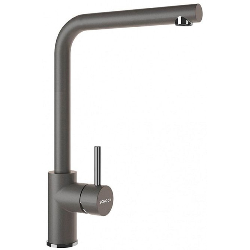 Смеситель SCHOCK Napos, Cristadur серебристый камень