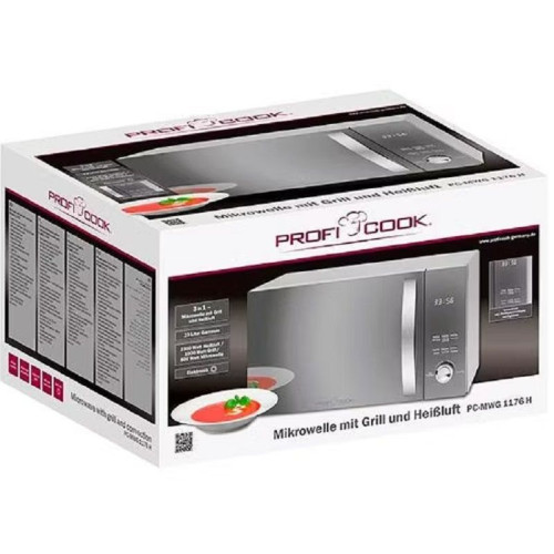 Микроволновая печь Profi Cook PC-MWG 1176 silber