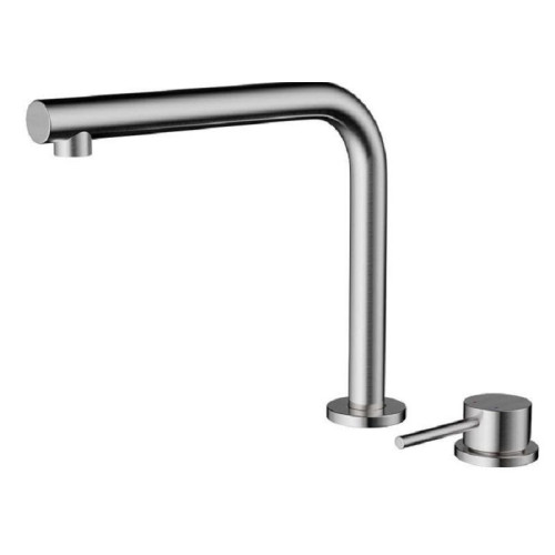 Смеситель Omoikiri Nara 2 Plus-BN латунь/нержавеющая сталь