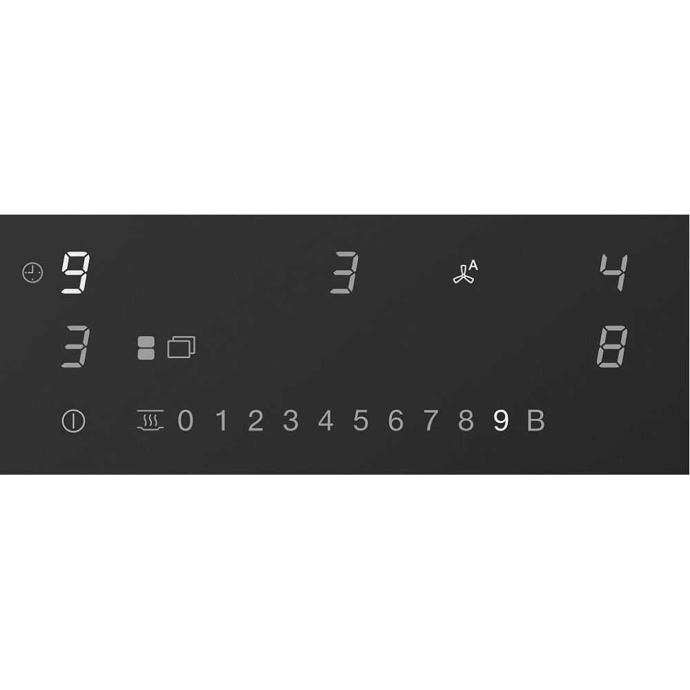 Индукционная стеклокерамич. панель с вытяжкой Miele KMDA7876FL-U 125 Gala Ed