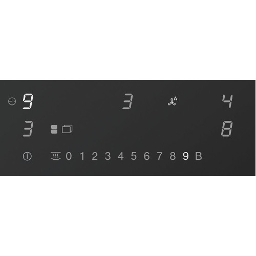 Индукционная стеклокерамич. панель с вытяжкой Miele KMDA7876FL-U 125 Gala Ed