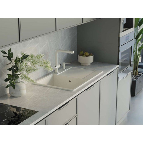 Кухонная мойка OMOIKIRI Daisen 78T-WH(арт.4993522)