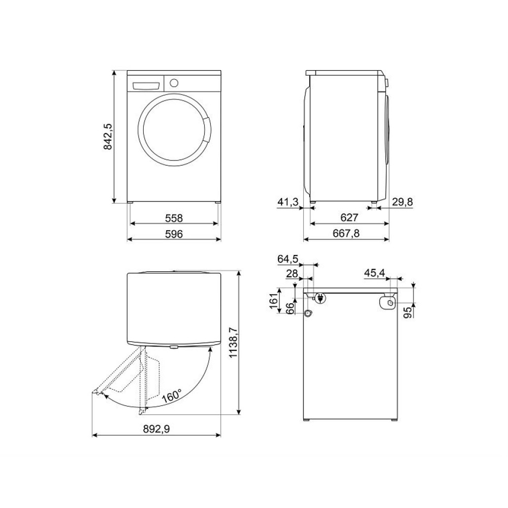 Стиральная машина Smeg WM3T24RU