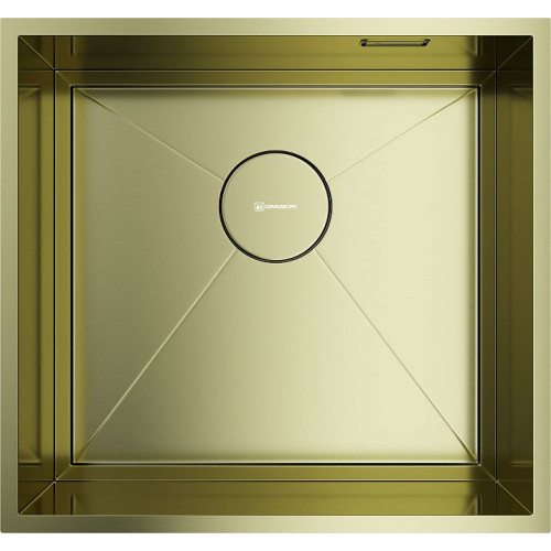 Кухонная мойка OMOIKIRI Kasen 48-26-INT-LG нерж.сталь/светлое золото(арт.4997057)