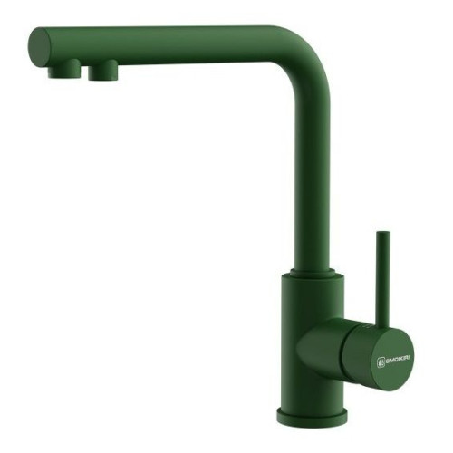 Смеситель Omoikiri Nakagawa 2 Plus-RG латунь/Royal green