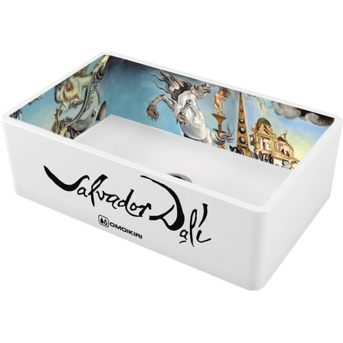 Кухонная мойка OMOIKIRI Mikura 76-Dali Natceramic/white (арт.4993023)